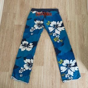 Lucky Brand  RARE unique ALOHA sweatpants size xs